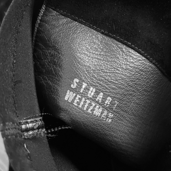 Stuart Weitzman AUTHENTIC 50/50 Above Knee Genuine Suede Boots - Picture 7 of 13